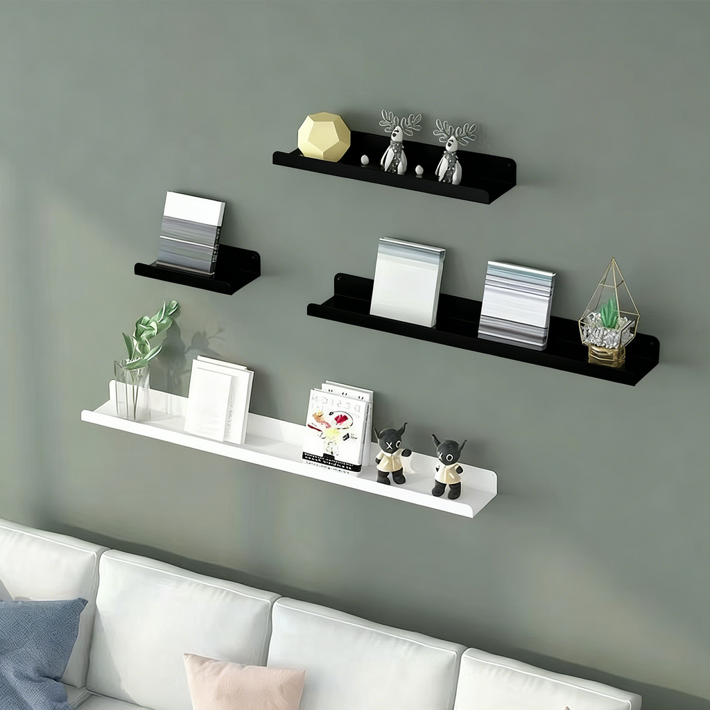 Modern Floating Wall Shelves for Home Organization