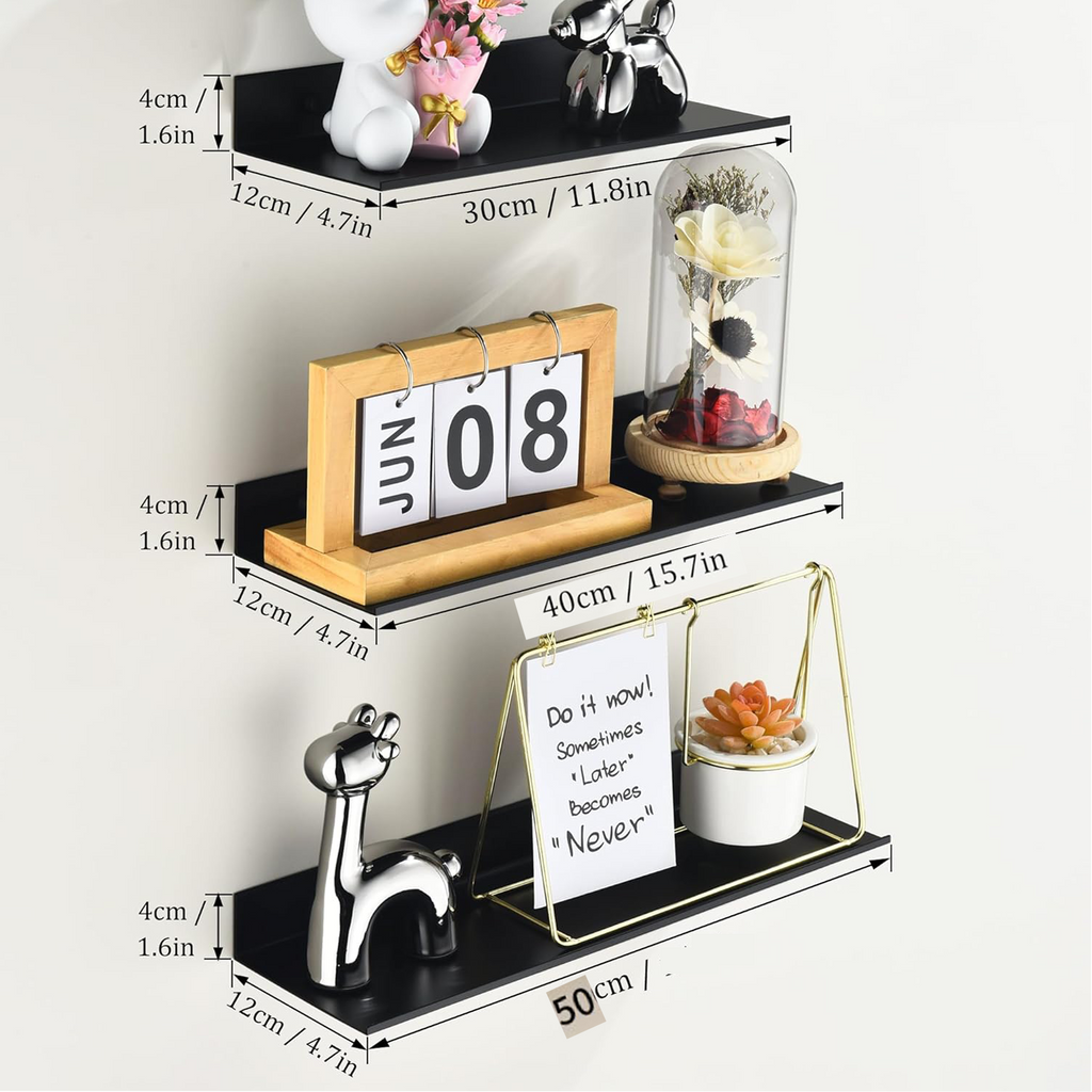 Modern Floating Wall Shelves for Home Organization