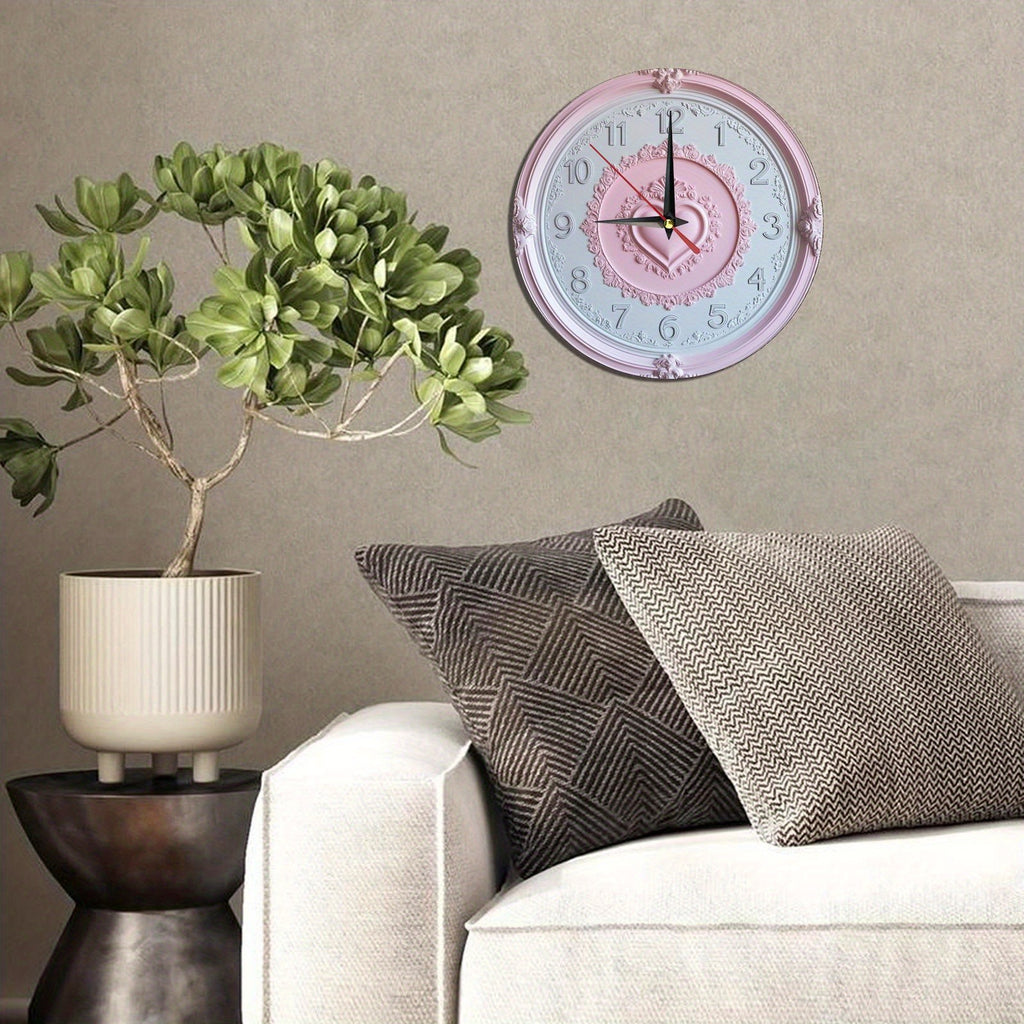 Modern Minimalist Wooden Wall Clock - Silent Home Decor