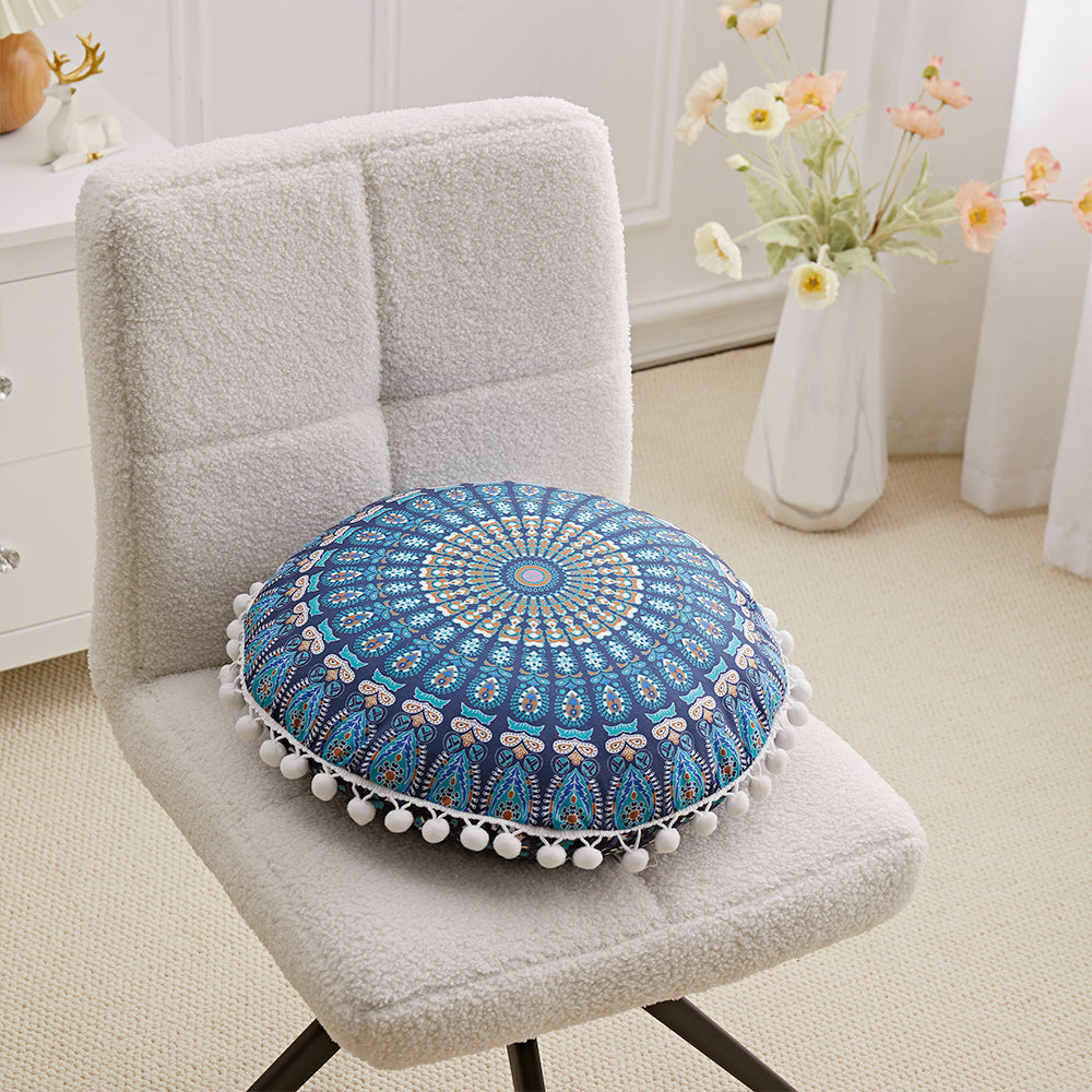 Boho Style Decorative Throw Pillow Covers (Set of 2)