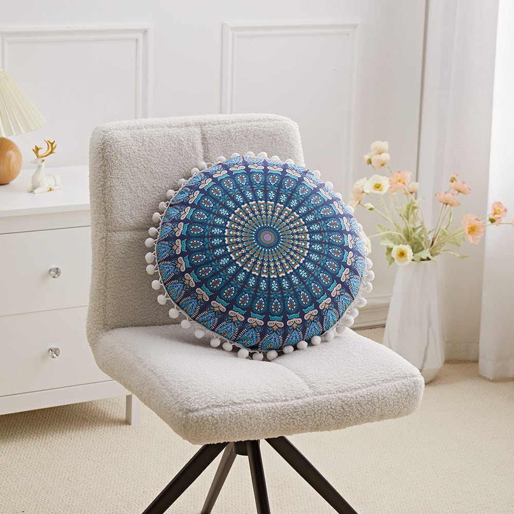 Boho Style Decorative Throw Pillow Covers (Set of 2)