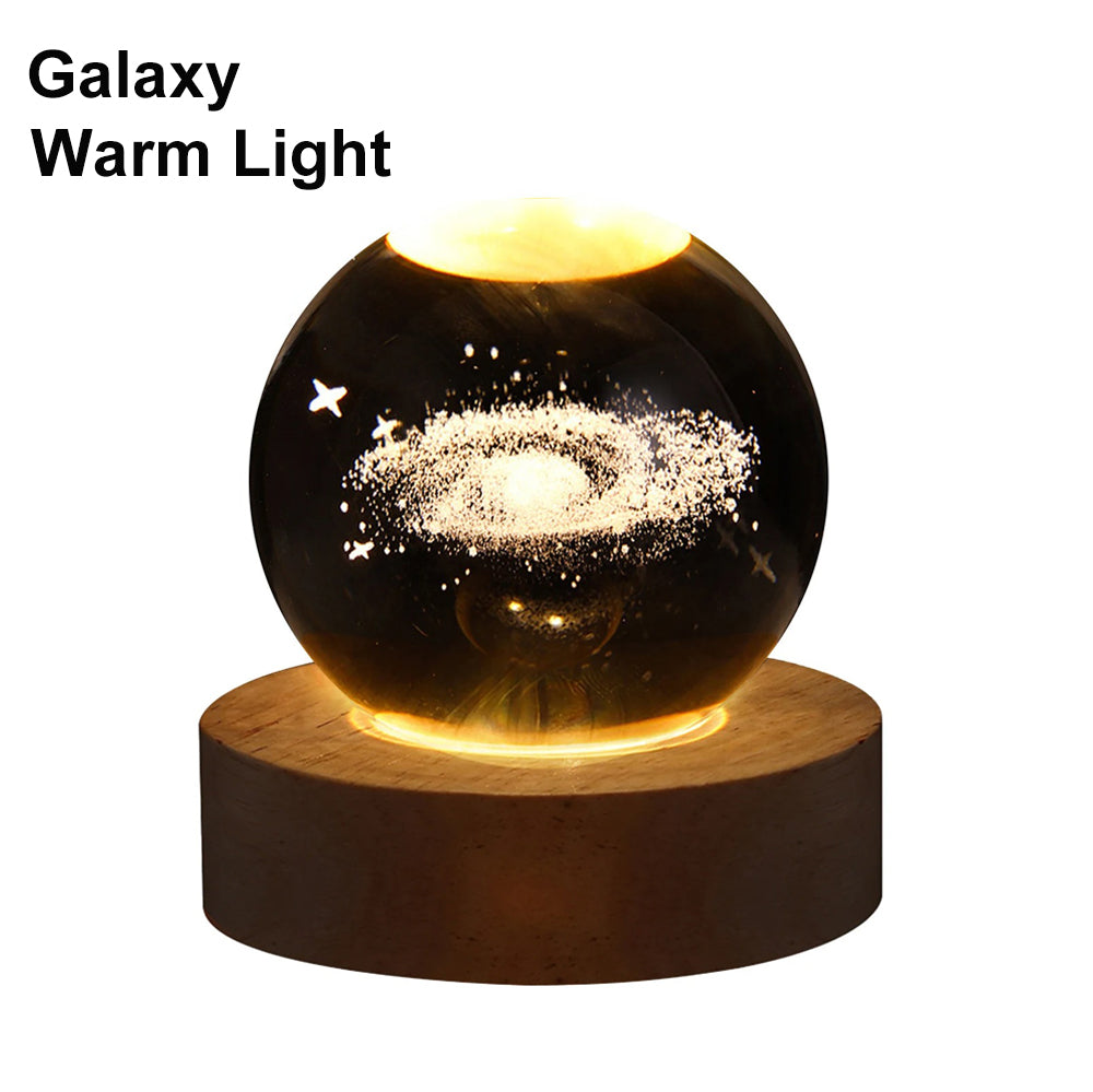 Luxury LED Crystal Rose Table Lamp - Ambient Night Light