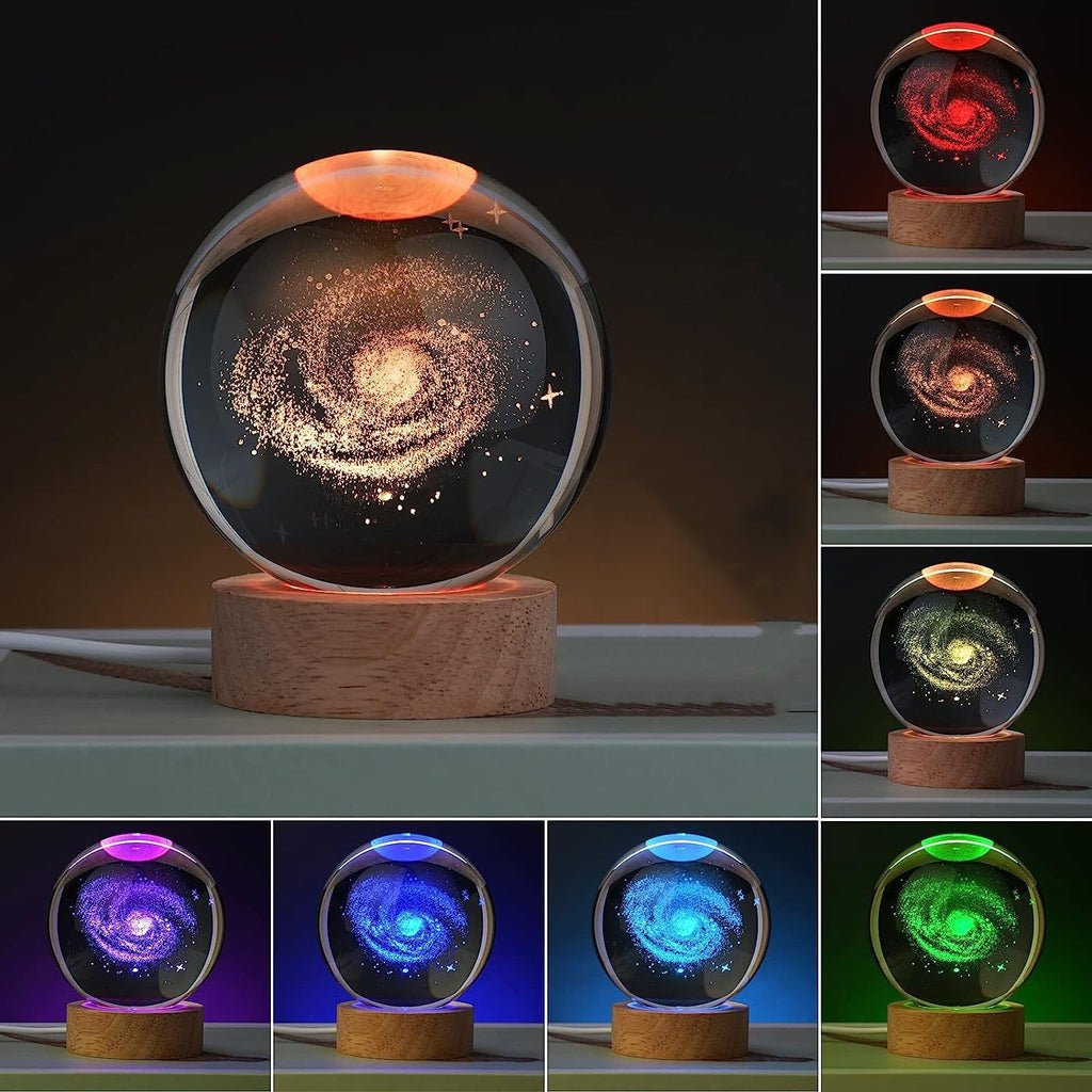 Luxury LED Crystal Rose Table Lamp - Ambient Night Light