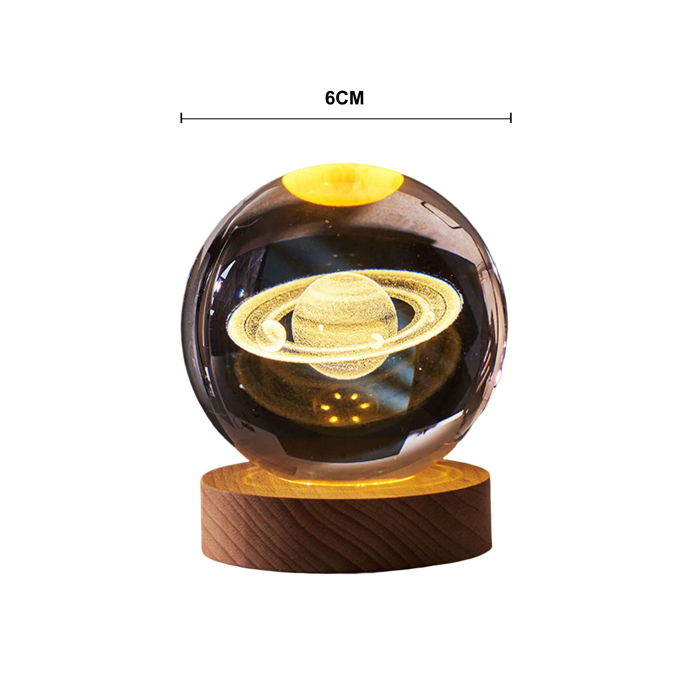 Luxury LED Crystal Rose Table Lamp - Ambient Night Light