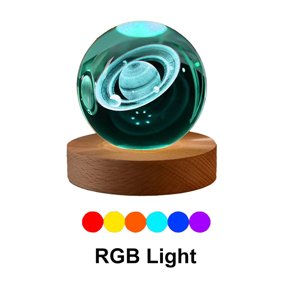 Luxury LED Crystal Rose Table Lamp - Ambient Night Light