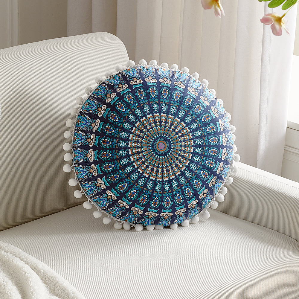 Boho Style Decorative Throw Pillow Covers (Set of 2)