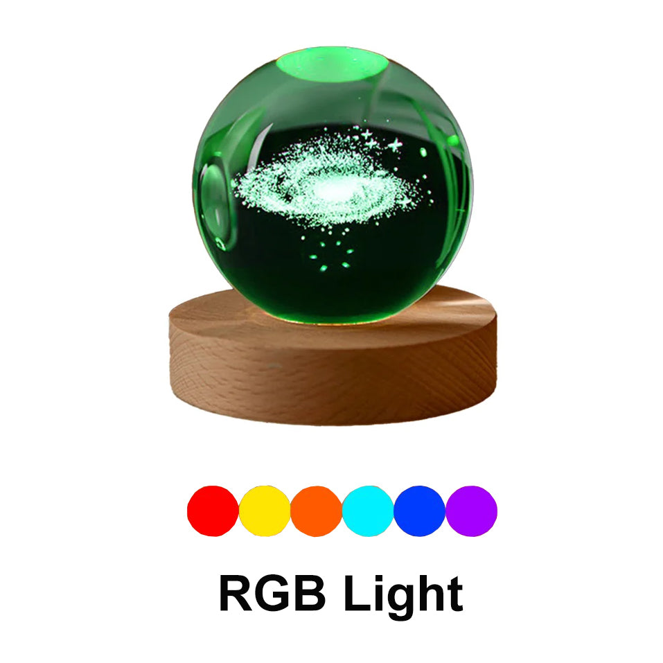 Luxury LED Crystal Rose Table Lamp - Ambient Night Light