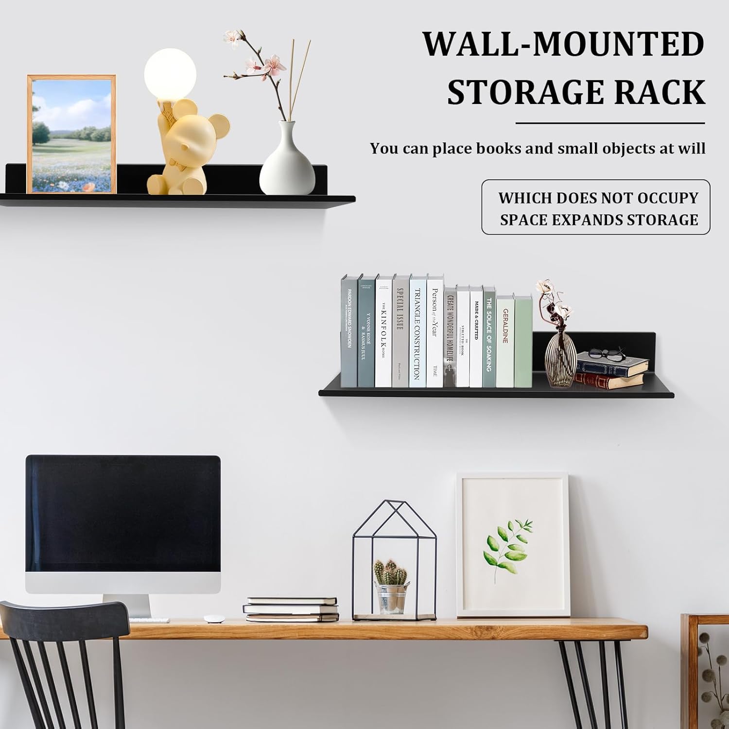 Modern Floating Wall Shelves for Home Organization